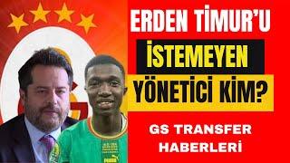 ERDEN TİMUR'U İSTEMEYEN YÖNETİCİ KİM? I CENK ERGÜN MESELESİ I TRANSFER GELİŞMELERİ #Golvar