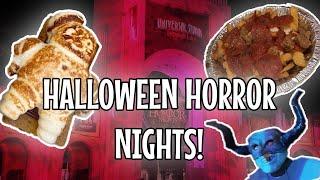 HALLOWEEN HORROR NIGHTS 2024 ORLANDO FLORIDA HIGHLIGHTS | scare zones | Event Food | Express Passes