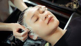 ASMR SUPER CHEAP $2 Hair Wash at Venus Hair Salon | Asmr For Sleep