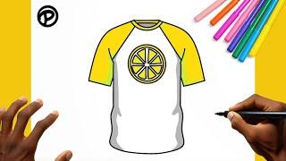 COMO DESENHAR A CAMISA DO LINN