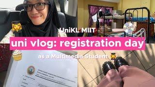 registration day! (universiti kuala lumpur) as a multimedia student at UniKL MIIT ‍️