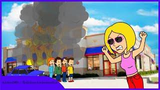 Karen Destroys Chuck E. Cheese's on Caillou's Birthday/Arrested