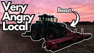 ABUSIVE MAN lectures me on farming...Watch is OUTRAGEOUS RANT