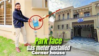 8 Marla Corner double unit Entrance Park Face house for sale in bahria town Rawalpindi