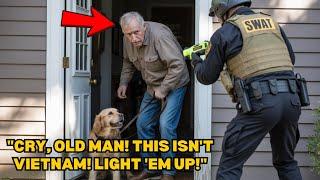 SWAT Tased a Vet Holding His Service Dog—6 Minutes Later, the National Guard Surrounded the Block