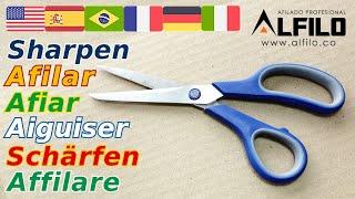 HOW TO SHARPEN SCISSORS: A Foolproof Method | Ultimate DIY Guide for Perfect, Sharp Edges.