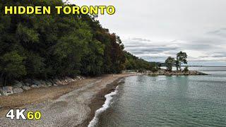 Exploring Toronto's Hidden Secret Beach - Sept 10, 2020 Walk [4K]