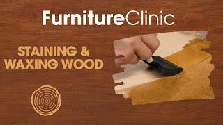 How to Stain and Wax Wood
