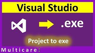 how to create exe file in visual studio 2015