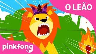 O Leão | Canções de Animais | Pinkfong Canções para crianças