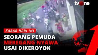 Detik-detik Pengeroyokan Jukir Oleh Belasan Pemuda di Makassar | Kabar Hari Ini tvOne