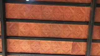 #terracotta #ceiling #roofing                            Traditional Clay Ceiling Tiles