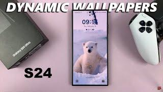 How To Set Up Dynamic Lock Screen Wallpapers On Samsung Galaxy S24 / S24 Ultra