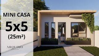 5X5 House Plan | Tiny House | Mini House 25 M²| 5X5 House (25 SQM)| Small House Design Idea