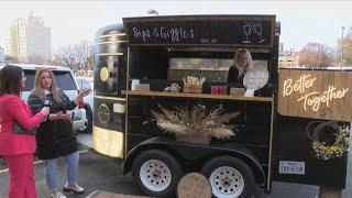 Sips and Giggles Mobile Bar helps keep the party moving