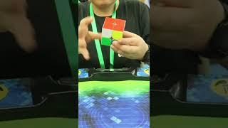 3.59 Official 2x2 Single! / French Championship #shorts#speedcubing#viral#popular#competition