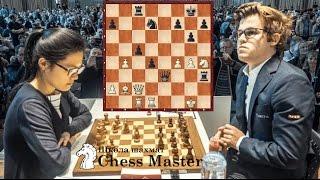 Hou Yifan Beat Mans chess players. Carlsen?