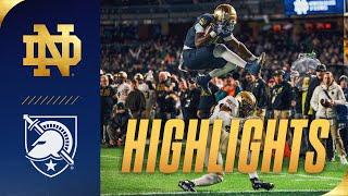 Highlights vs No. 19 Army | Notre Dame Football