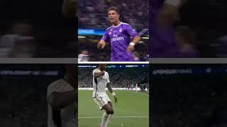 Vinicius Jr hit Cristiano Ronaldo's iconic celebration after scoring in the Champions League final 