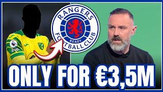 SHOCKING TRANSFER! NORWICH CITY’S TOP PLAYER JOINS RANGERS IN BIG DEAL! RANGERS NEWS TODAY