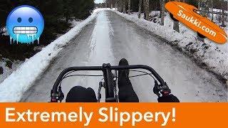 EXTREMELY Slippery Recumbent Ride