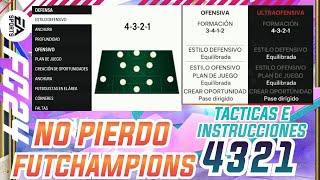  GANA TODOS LOS PARTIDOS EN FUTCHAMPIONS 4321 | MEJORES TACTICAS E INSTRUCCIONES 4321 POSTPARCHE