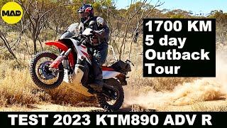 Test Review | 2023 KTM890 Adventure R - Australian Outback
