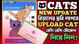 CATS Upload Photo | Upgrade Cats New Update | Cats Avatar Update | Cats Token