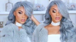 LET'S MAKE A WIG ICY GREY HAIR  | HAIR & MAKEUP TUTORIAL