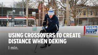 Using Crossovers To Create Distance When Deking