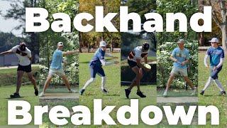 EVERYTHING You Need to Know About the Backhand! | Every part and what it does.