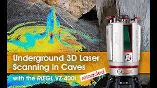 RIEGL VZ-400i: Underground 3D Laser Scanning in Caves - RELOADED