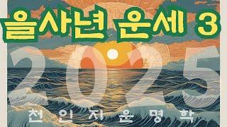 을사년 운세 3편 : 간지 배합