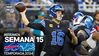 Buffalo Bills vs. Detroit Lions | Resumen NFL en español - Semana 15 | NFL Highlights 2024