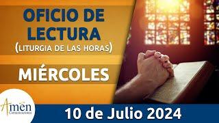 Oficio de Lectura de hoy Miércoles 10 Julio 2024 l Padre Carlos Yepes l Católica l Dios