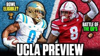 HOW NEBRASKA BEATS UCLA TO CLINCH A BOWL GAME; PREVIEW & PREDICTION