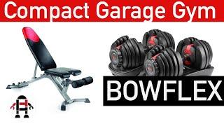 garage gym bowflex stow bench 5.1s 552