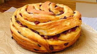 Raisins & Cranberry Bread Recipe | Soft & Fluffy Tea Time Bread Recipe | Bread Recipes