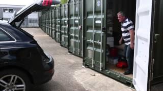 Container Storage at Squarefoot Self Storage