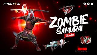 Zombie Samurai Bundle Return Free Fire | Samurai Ring Event Free Fire | Free Fire New Event