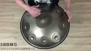 Isthmus Instruments - D Aegean 13 Stainless Steel Handpan