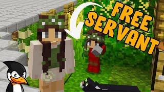 HOW TO GET FREE SERVANT ON PENGUIN.GG |  MINECRAFT SKYBLOCK | SB737 SEASON 3 #shorts