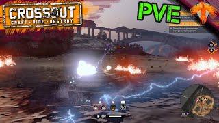 Crossout PvE Multiplayer Gameplay 2022 - PvE Battles 164 - No Commentary