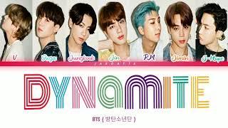( INDO SUB ) BTS (방탄소년단) 'Dynamite' Lyrics/가사 Color Coded Han/Rom/Indo/Terjemahan