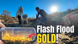 Christmas Fury Part 2: Most GOLD Found with a Dry Washer in California Desert