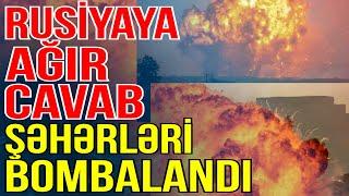 Ukraynanın qisası ağır oldu- Rusiya şəhərləri bombardman edildi - Gündəm Masada - Media Turk TV