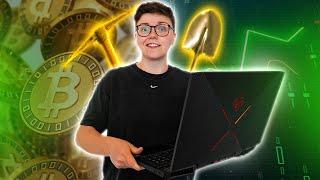 I Spent 7 DAYS Mining Bitcoin On A Gaming Laptop