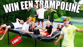 WIE HET LANGST OP DE TRAMPOLINE BLIJFT WINT! *€1800*