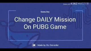 #mission #changepubgmissiob #secretbruh Change DAILY Mission On PUBG Game
