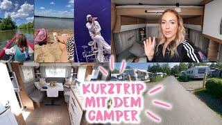 Kurztrip mit dem Wohnwagen️•DM & Jysk Haul•Camping mit 5 Personen•Packen&Einkaufen•Maria Castielle